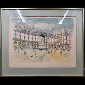 In The Style Of Rolf Rafflewski (German, 1943-2019) Signed Etching 207/260