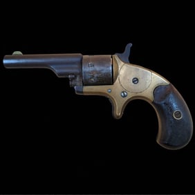 Antique 19th Century Colt Open Top Pocket Model Revolver