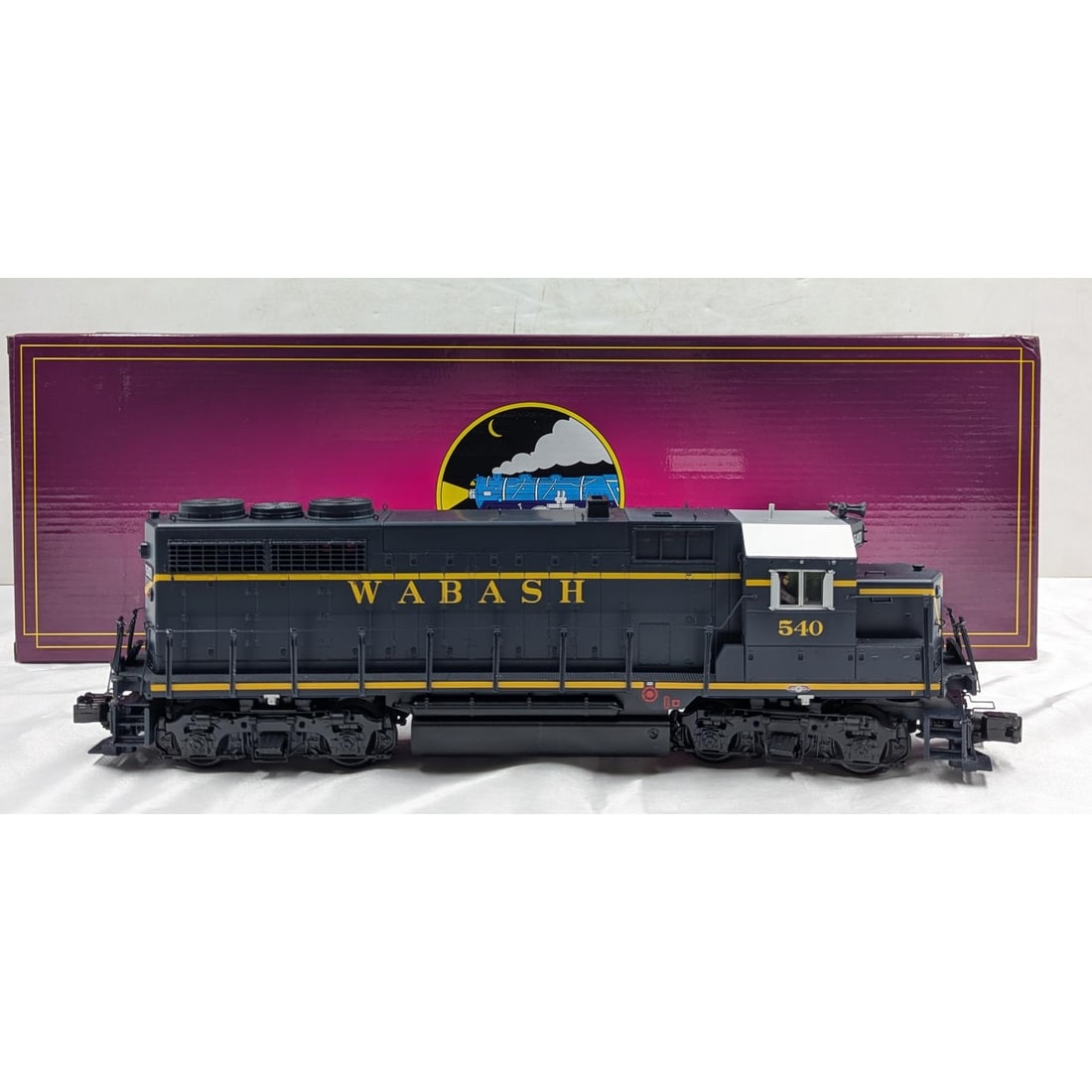 MTH Electric Trains: GP-35 Low Hood Diesel Engine In Original Box: MTH Electric Trains: SD24 Diesel Engine In Original Box. Box measures approx. 6 1/2" X 20 1/2" X 5". Please copy and paste the URL link below to review our Terms and Conditions for biddi
