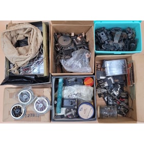 Vintage Lionel Locomotive Connectors, Trucks, Wheels, And Misc. Parts