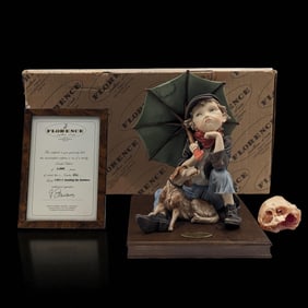 Giuseppe Armani Figurine: Limited Ed. 886/5000 "Awaiting The Rainbow" 1501C With COA And Box