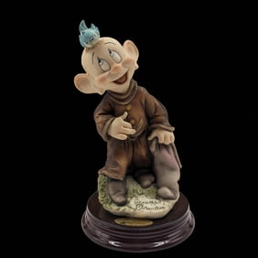 Giuseppe Armani Figurine: Walt Disney's "Dopey's New Friend" 1259C In Original Box