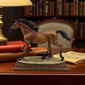 Giuseppe Armani Figurine: "Trotter Horse" 308C In Original Box