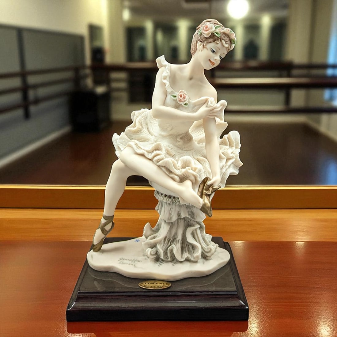 Giuseppe Armani Figurine: "Irina" 817F In Original Box: Giuseppe Armani Figurine: "Irina" 817F In Original Box. Box measures approx. 9 1/2" X 13" X 8". Please copy and paste the URL link below to review our Terms and Conditions for bidding, p