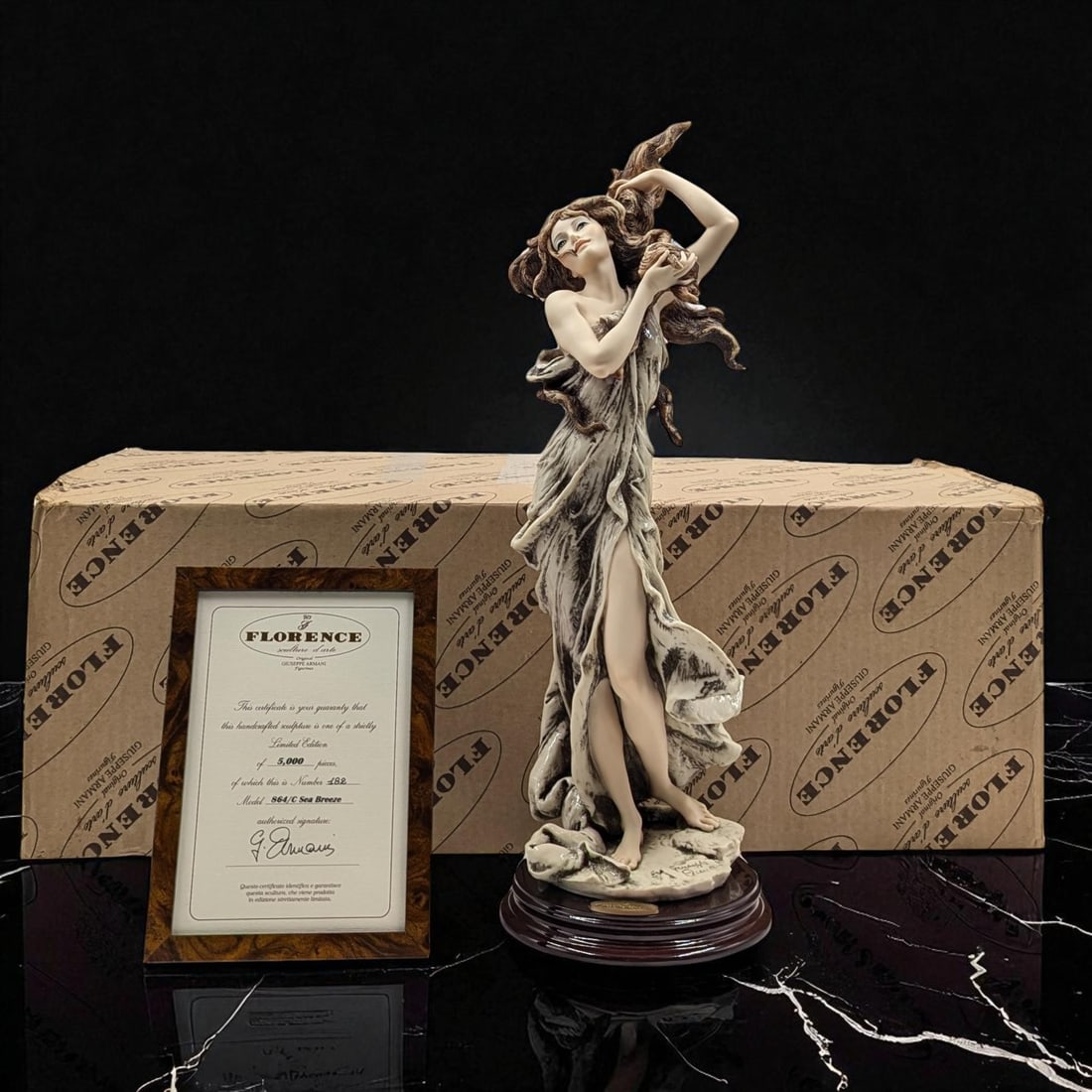 1993 Giuseppe Armani　FLORENCE　フィギュア GIUSEPPE ARMANI 1993 COLLECTORS SOCIETY FIGURINE VENUS LADY
