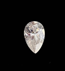 A Fine Lab Grown Pear Brilliant Diamond W/ AGL REPORT NO RESERVE