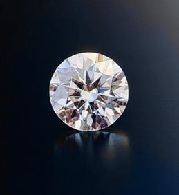 A Fine Lab Grown Round Brilliant Diamond  W/ AGL REPORT NO RESERVE