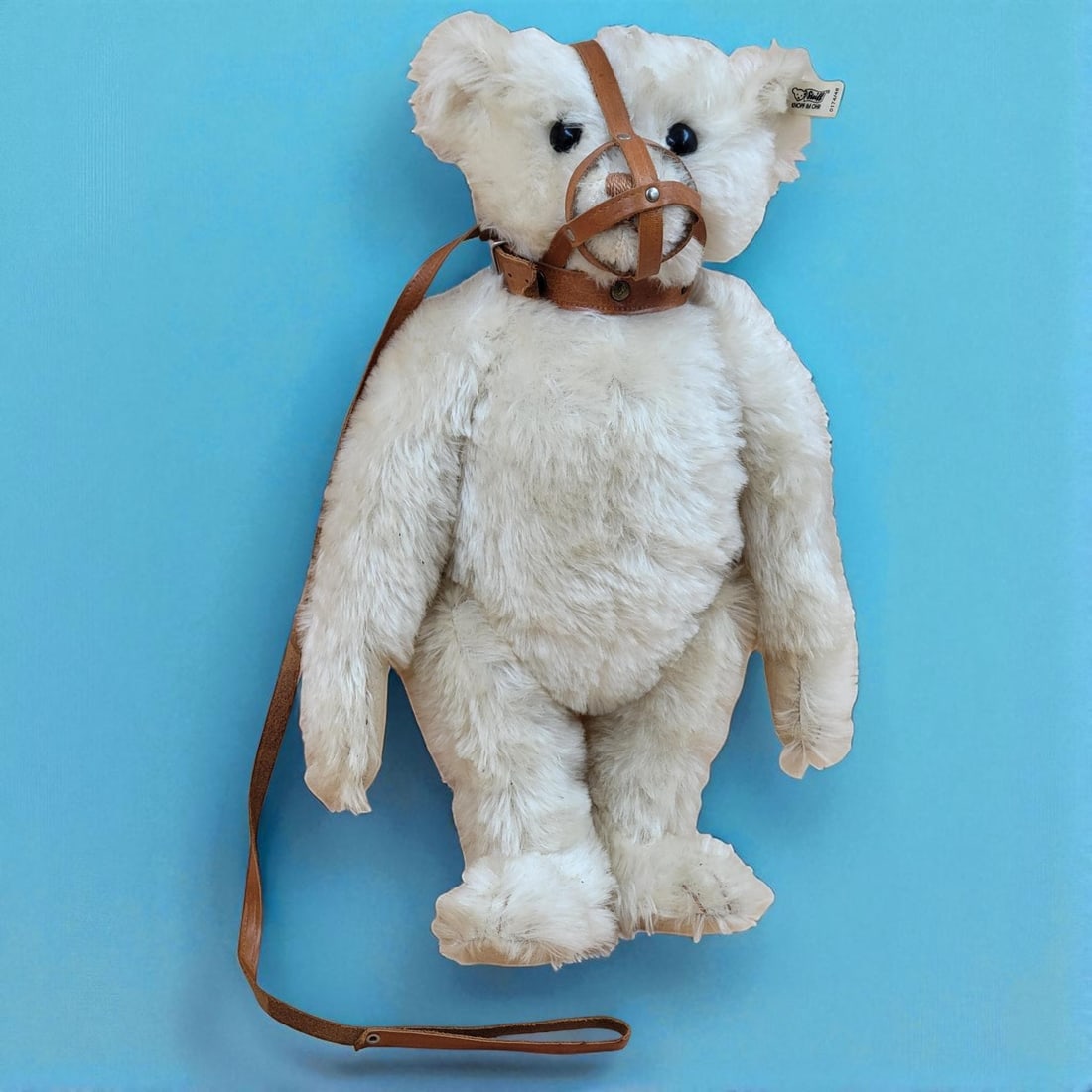 Steiff Muzzle Teddy Bear W/ Voice Box Circa 1988/89 Limited Edition #3788 White Tag 18" Tall (1 of 9)