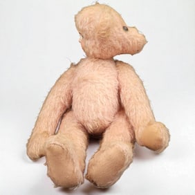 Mare's Bears By Mary M. Ortwine Handmade Teddy Bear Adjustable Head W/ Porcelain Face