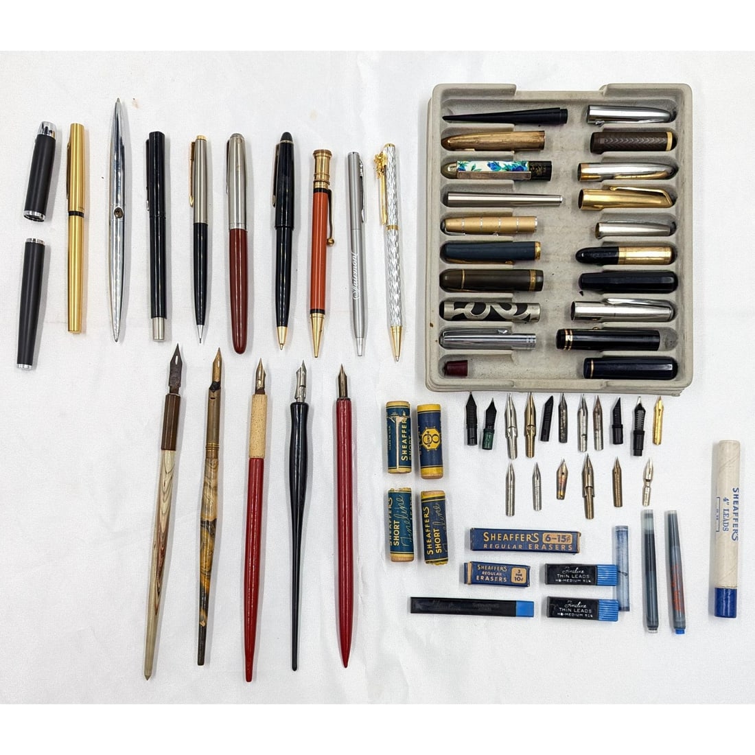 Large Lot Of Pens / Pencils And Accessories, Need Restorations / Parts (1 of 14)
