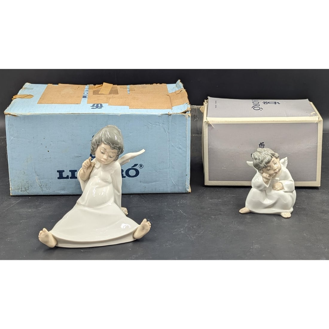 LLADROリアドロ『Feeding The Pigeons』01005428 Lladro Feeding The Pigeons Matte #5428 | eBay