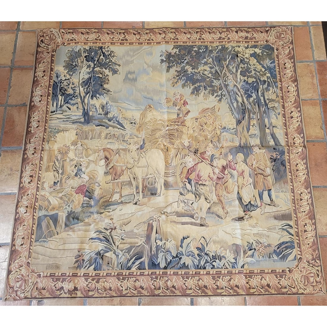 Large Vintage Tapestry (1 of 11)
