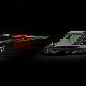 Vintage Lionel Pre-War Standard Gauge No. 219 Yellow And Red Crane Car: Vintage Lionel Pre-War Standard Gauge No. 219 Yellow And Red Crane Car. Measures approx. 6 1/2" X 23 1/2". Please copy and paste the URL link below to review our Terms and Conditions for