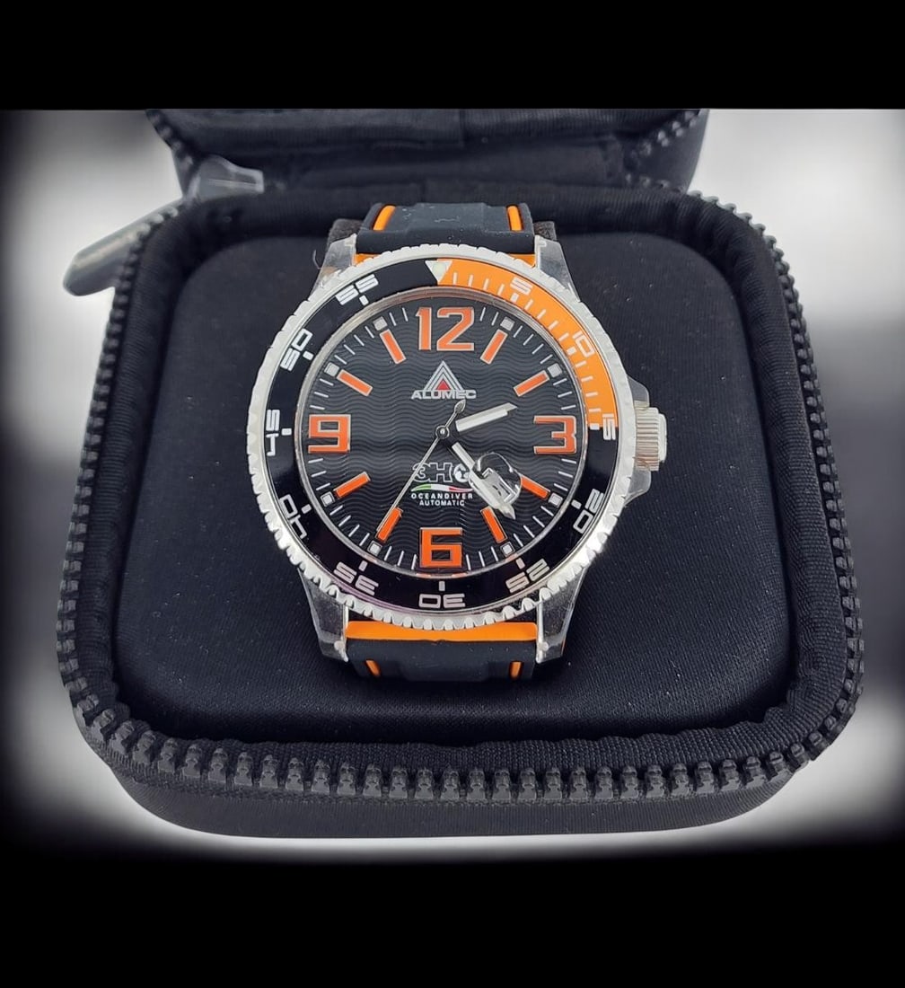 Vintage Mens Dive Watch "ALUMEC" (1 of 11)