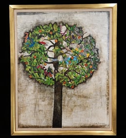 Graciela Rodo Boulanger Born 1935 Oil On Canvas Original Painting 1978 Paris