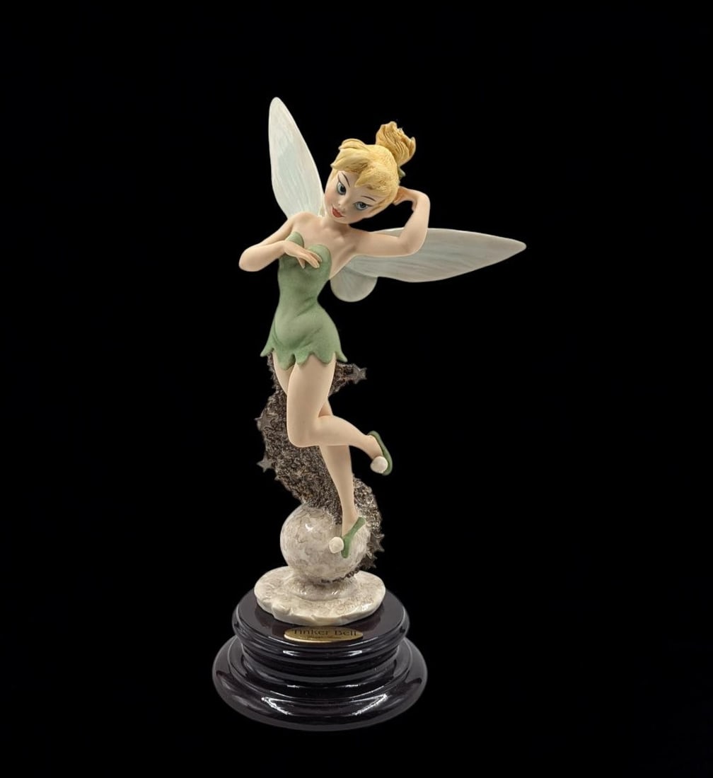 Giuseppe Armani Figurine: Walt Disney's "Tinker Bell" 108C With Original Box (1 of 14)