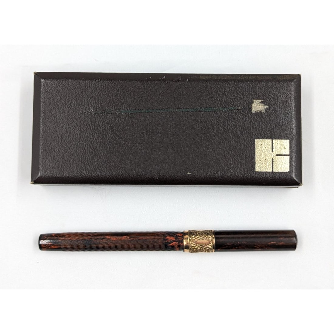 A Vintage Paul E. Wirt? Fountain Pen With A 14K Gold Nib And A Kreisler Pen Case, Needs Work (1 of 12)