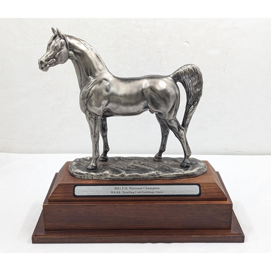 Large 2021 Unsigned US National Champion Horse Trophy (1 of 11)