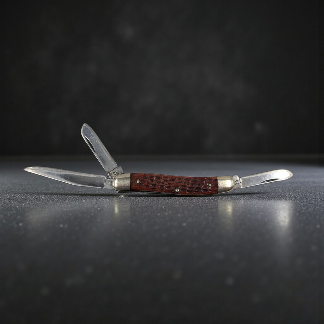 Vintage Case XX Stockman Pocket Knife With Three Blades (1 of 10)