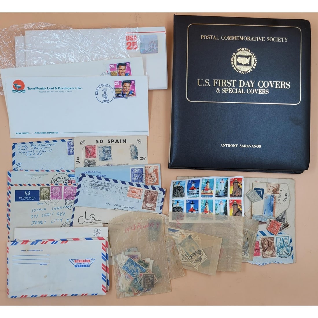 Postal Commemorative Society Special Covers Album, Stamps And Envelope Collection (1 of 6)