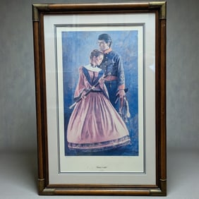 Pencil Signed Don Stivers (American, 1926-2009) Limited Ed. 61/1000 Lithograph "Duty Calls"