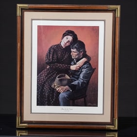 Pencil Signed Don Stivers (American, 1926-2009) Limited Ed. 196/1000 Lithograph