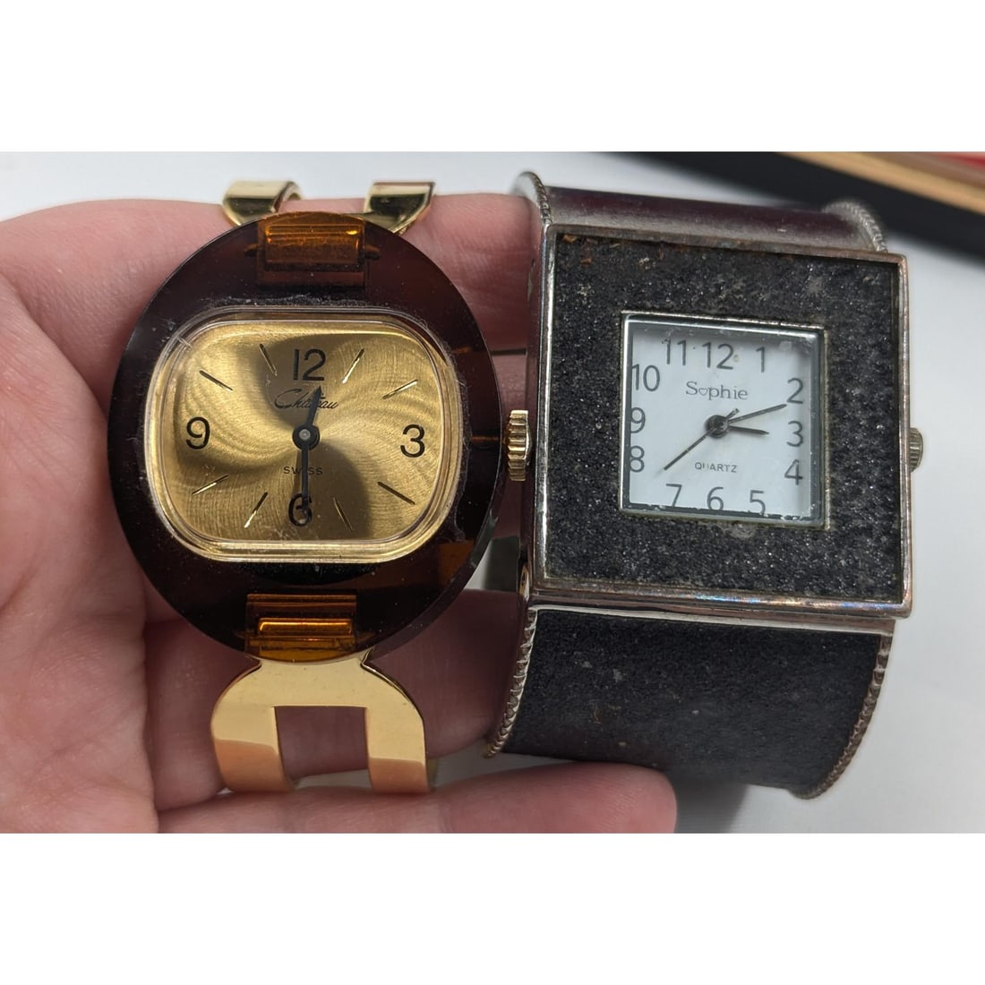 21-Piece Lot Of Vintage Wrist Watches, Appears Mostly Female, With Jewelry Box - 8