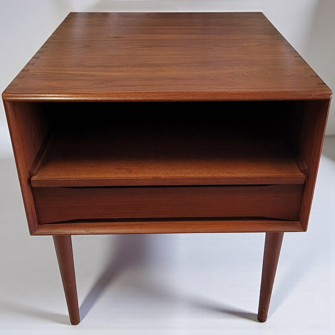 Mid Century Danish Teak Nightstand (1 of 8)