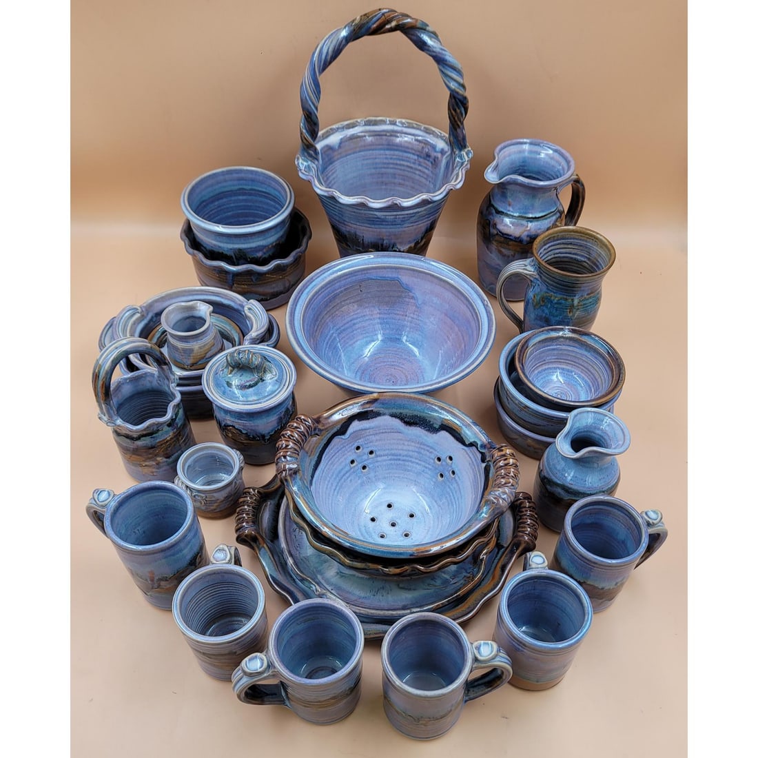 27Pc Vintage Lot Of Signed Art Pottery (1 of 13)