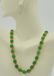 Chrysoprase and Gold Filled Necklace - 2