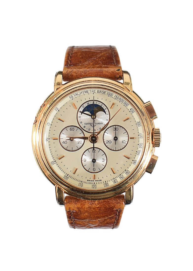 An Ulysse Nardin Mondphase wrist chronograph (1 of 1)