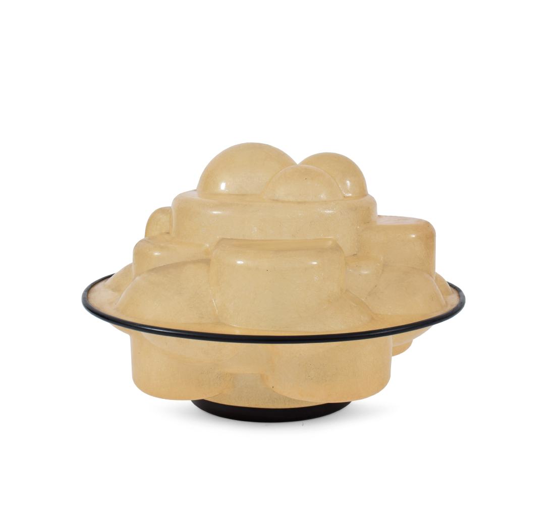 An Italian fiberglass 'Profiterole' table lamp, mod. (1 of 1)
