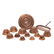 A collection of 14 18th century copper kitchen tools