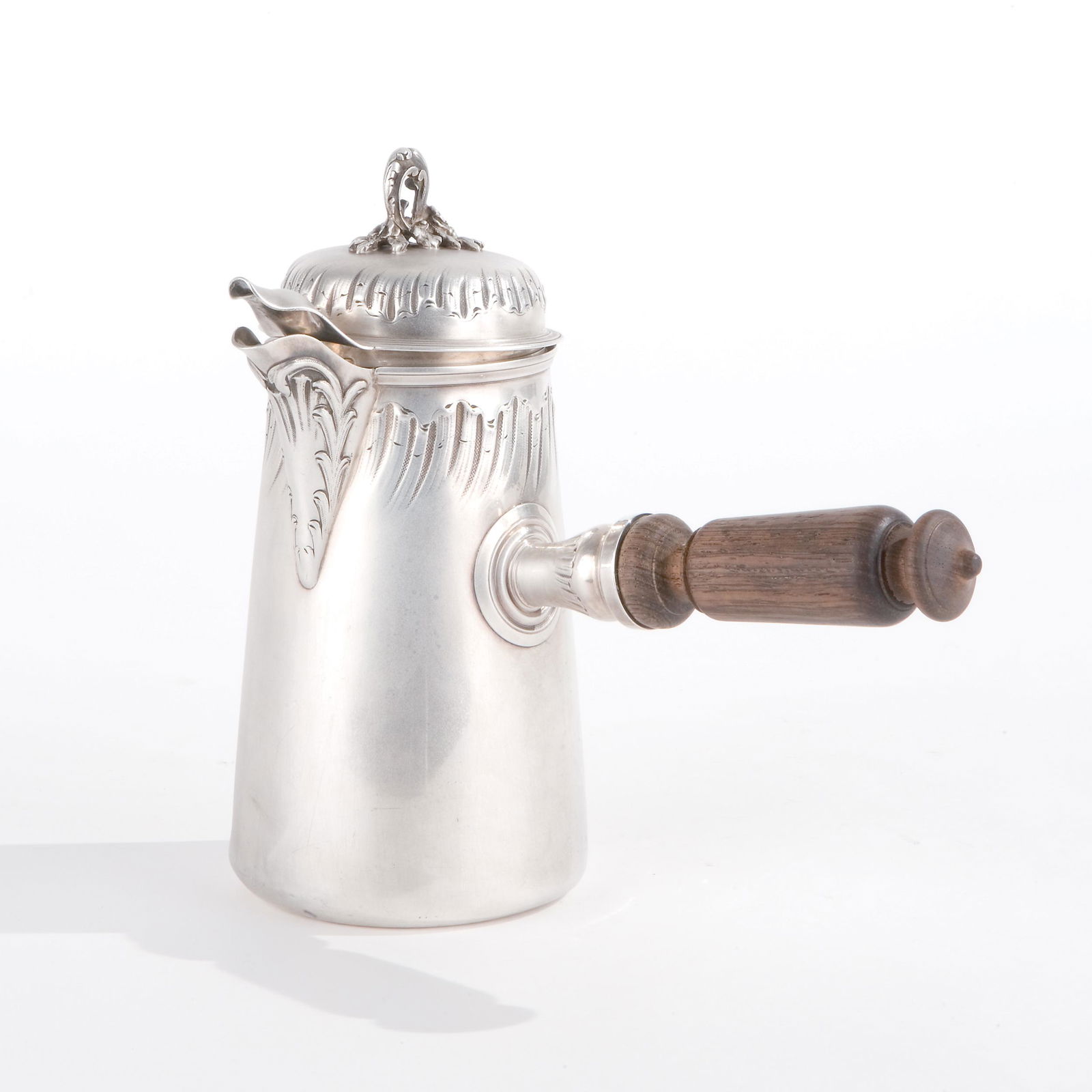 A French silver chocolate-pot, 19th century (1 of 1)