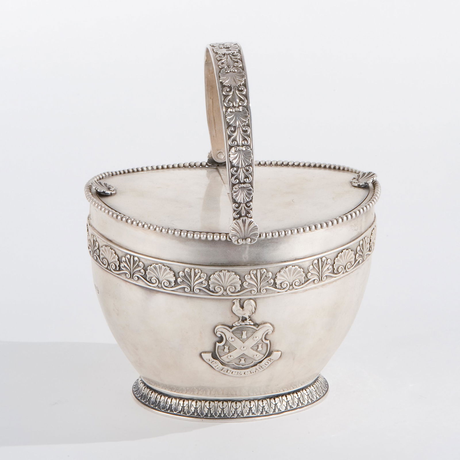 A sterling silver double tea caddy, London, 1813 (1 of 1)