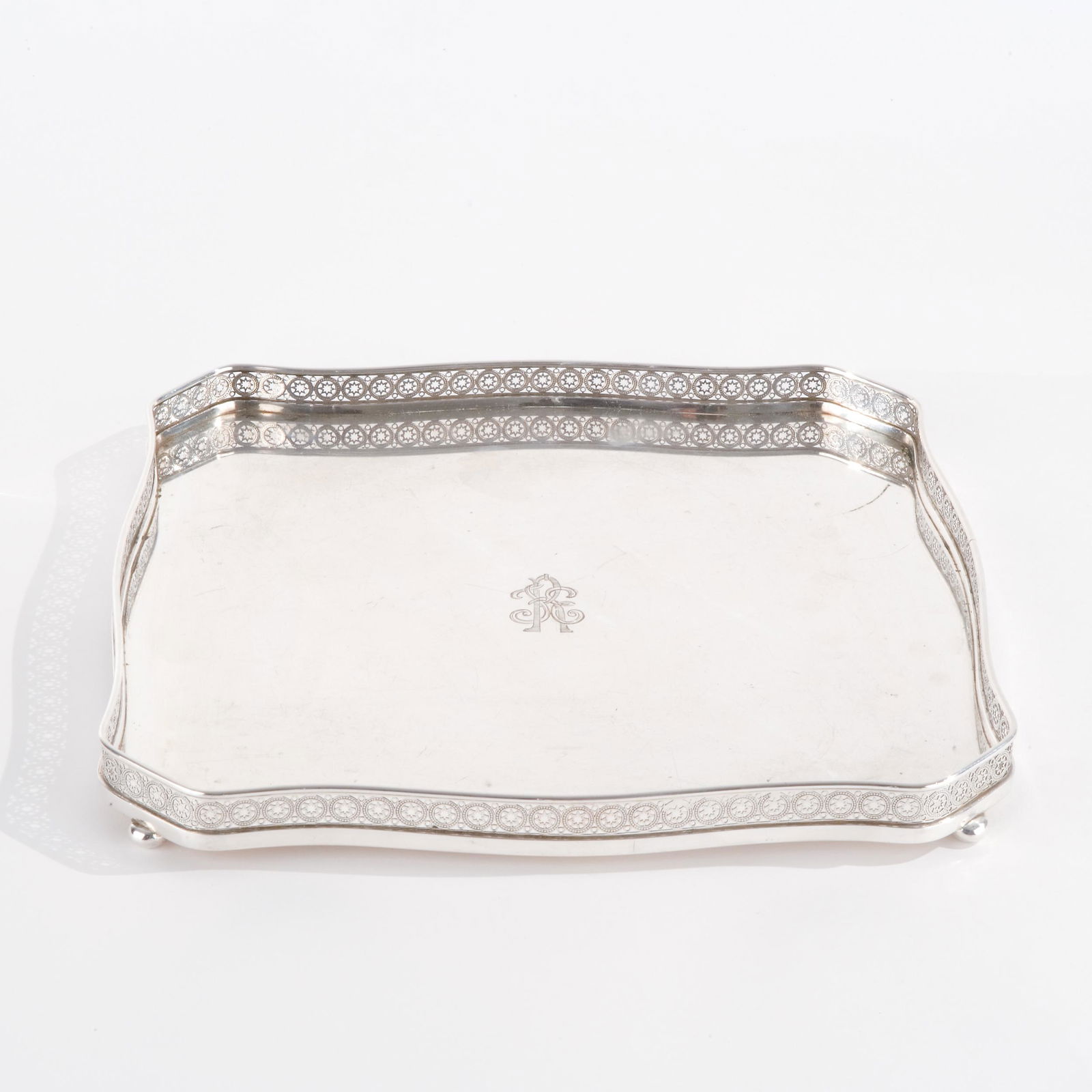 An Italian silver tray, Alessandria, Cesa (1 of 1)
