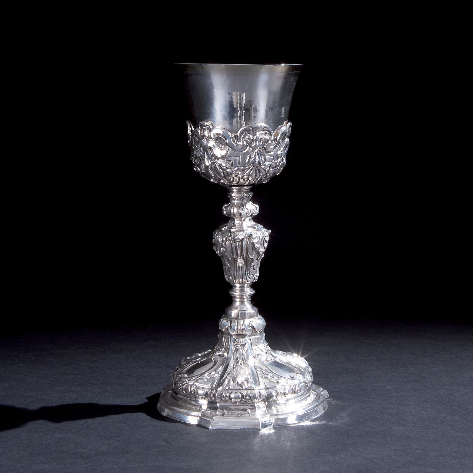 A silver chalice, Rome, circa 1730 (1 of 1)