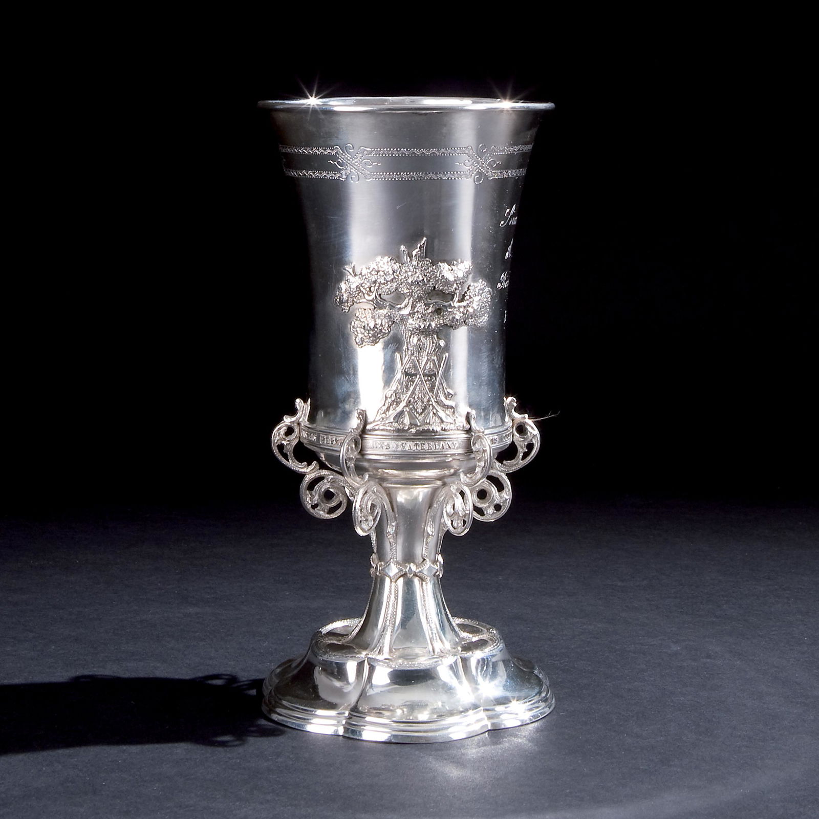 A silver glass, possibly Austria, late 19th century (1 of 1)