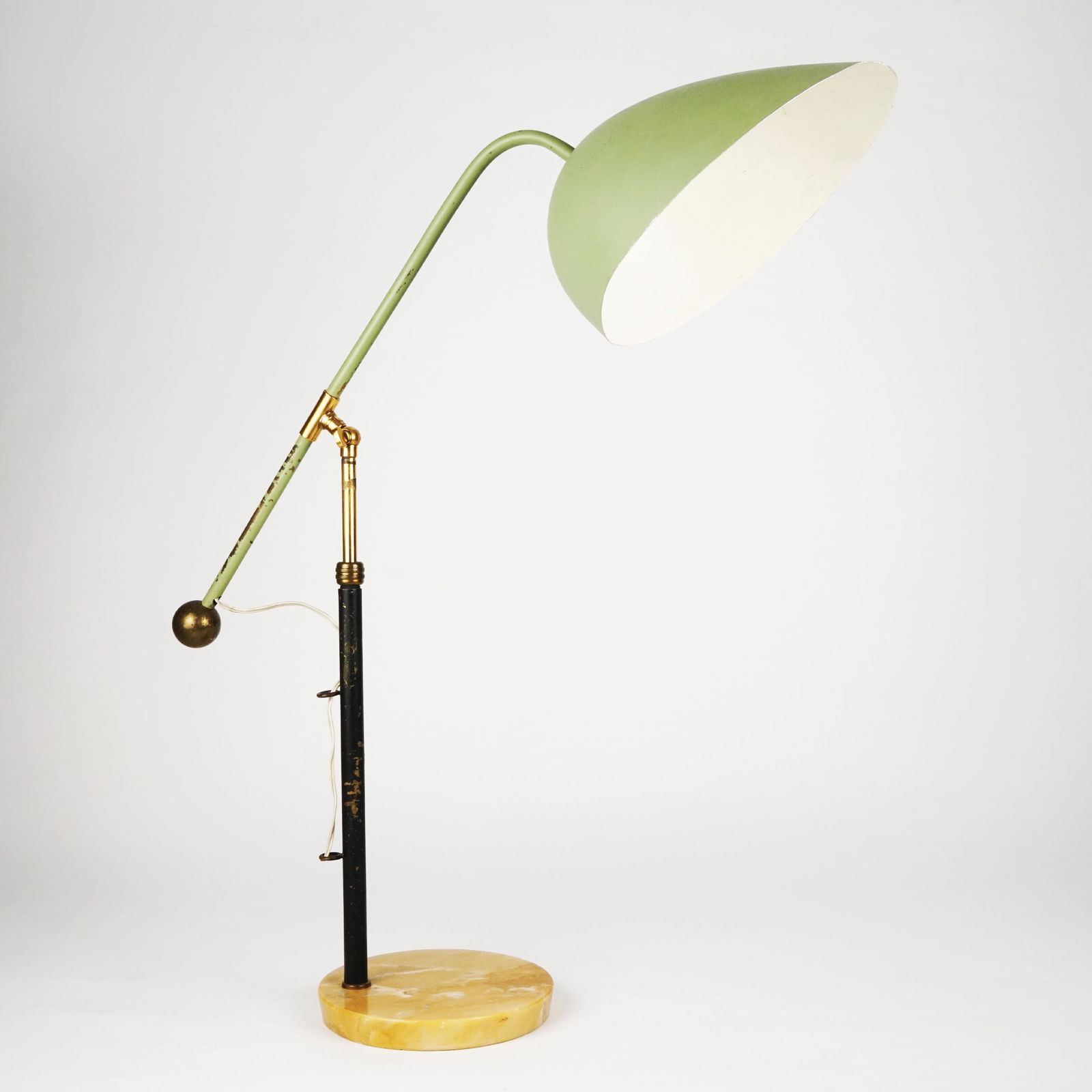 An Italian table lamp, Esperia, '50s: 65by23cm.