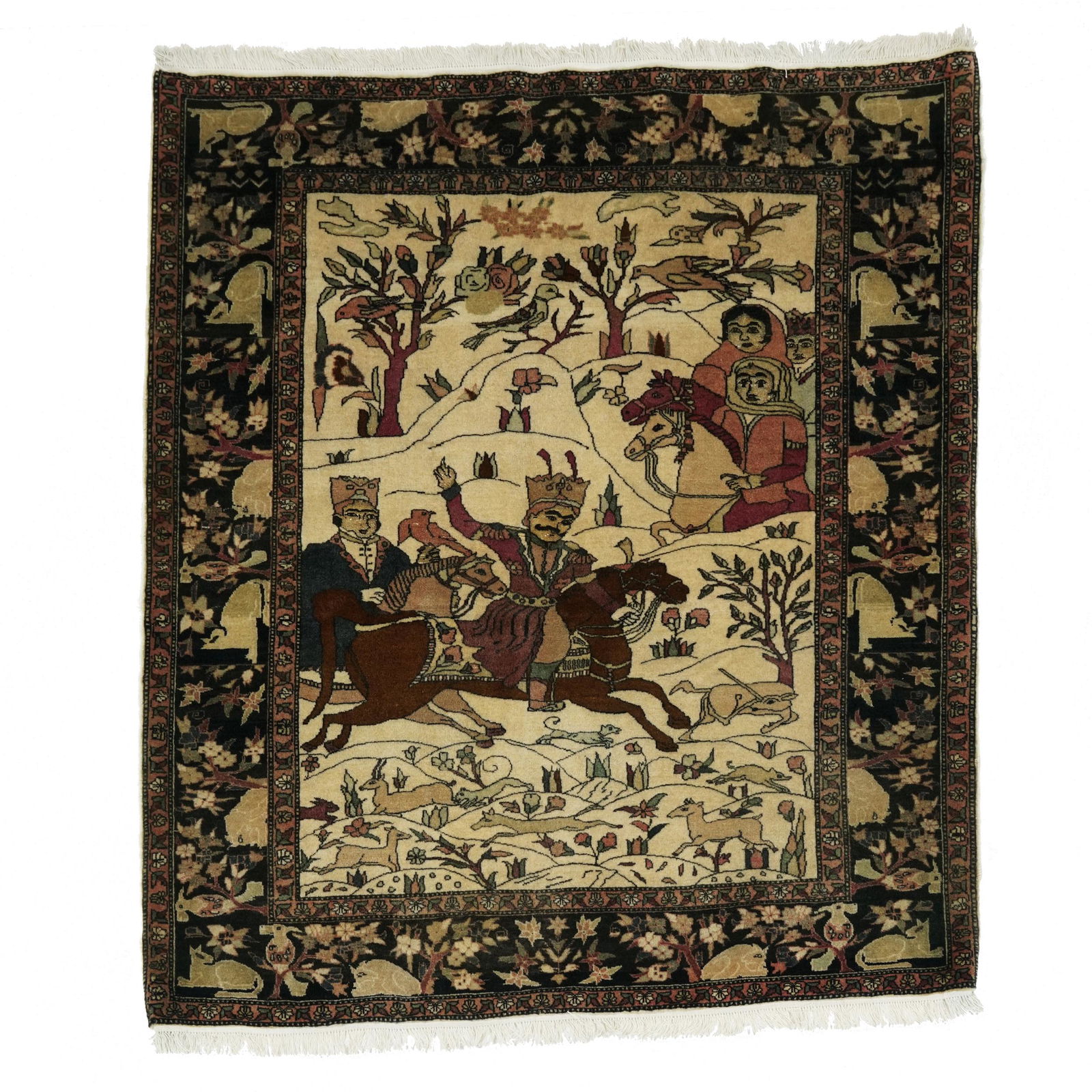 A Ferahan figurative carpet (1 of 1)