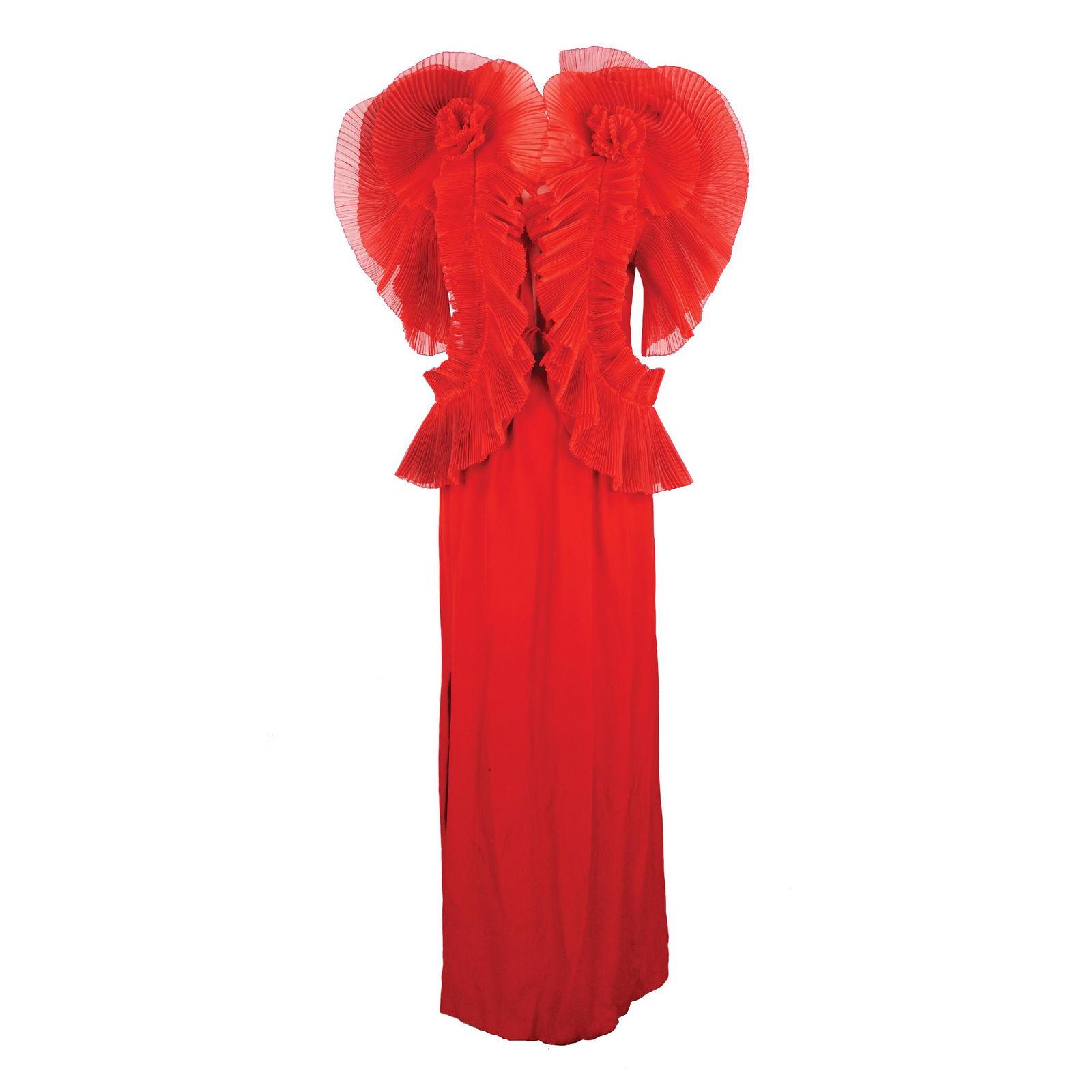 A red silk jacket (1 of 1)