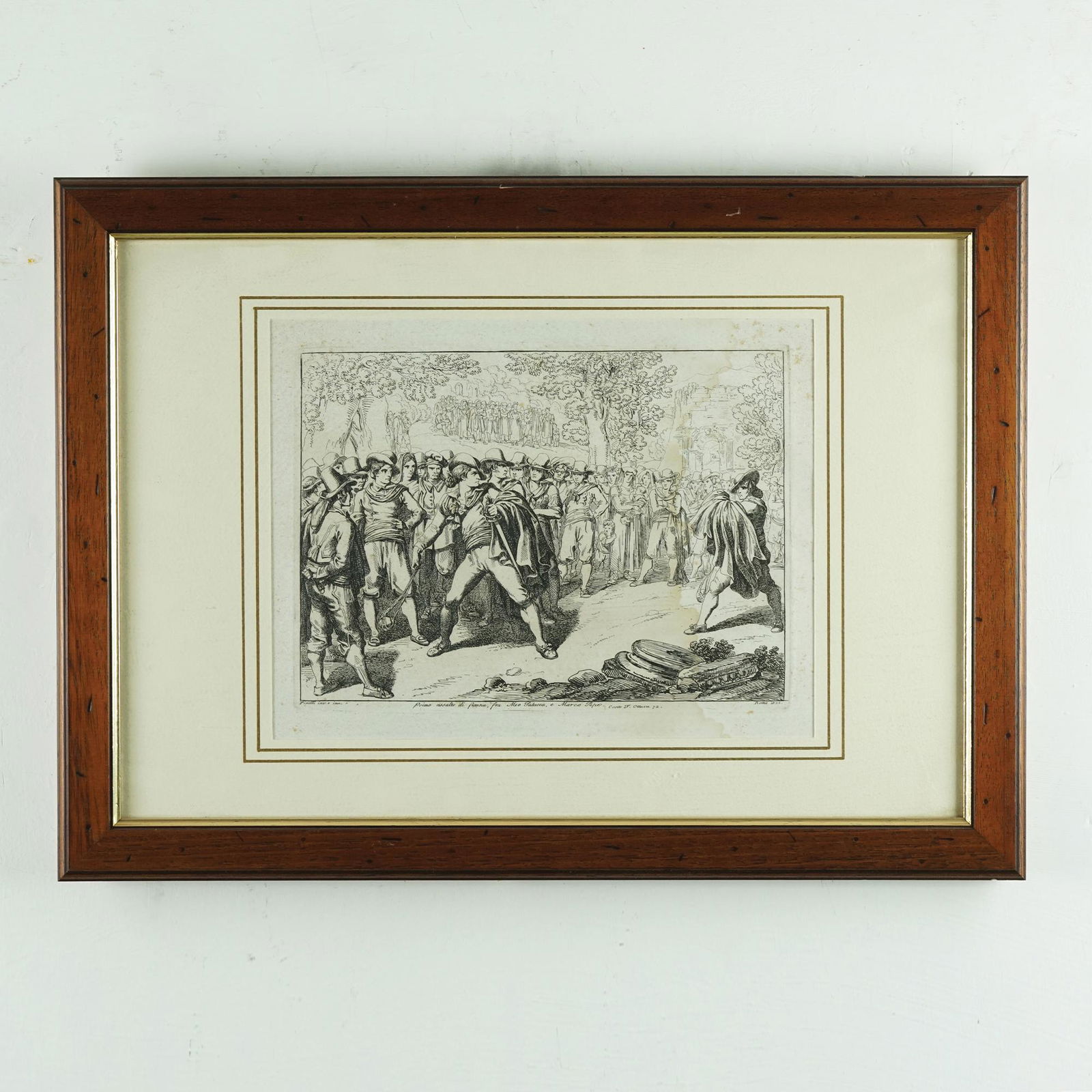 Bartolomeo Pinelli: Primo assalto di fionna, Meo Patacca e Marco Pepe Tenero addio di Nuccia a Meo Patacca Meo Patacca vestito da comandante... Calpurnia spiega il sogno a Meo Patacca Nonna Tuccia persuade Meo... Patacca