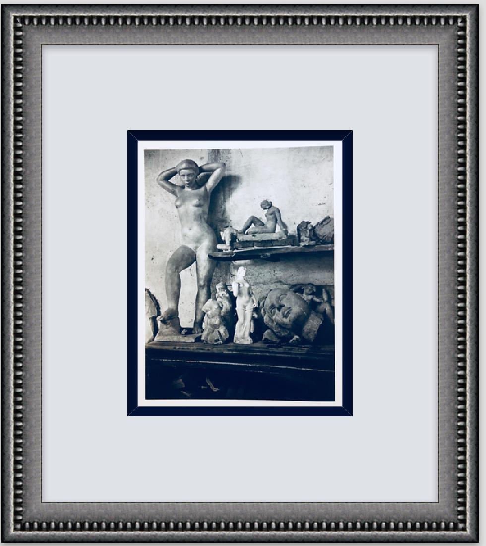Original Lithograph "Aristide Maillol" by Brassai: FREE SHIPPING TO THE USA! PROFESSIONALLY CUSTOM GALLERY FRAMED! Original Lithograph "Aristide Maillol" by Brassai from Editions de la Revue Verve in Paris, 1937 . The dimensions are approx. -15 x 11 i