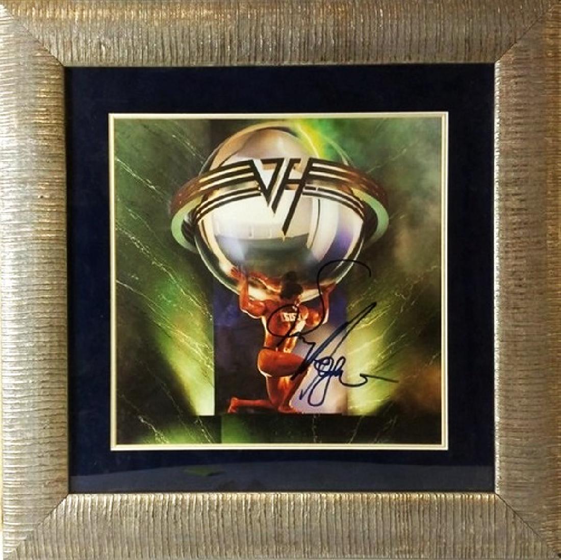 Van Halen - Signed 5150 Album Cover Photo: Van Halen 5150 Album Cover Photograph, Professionally Framed Authentic Hand Signed Photo Ready to Hang!! 100% Money Back Guarantee Certificate of Authenticity Included