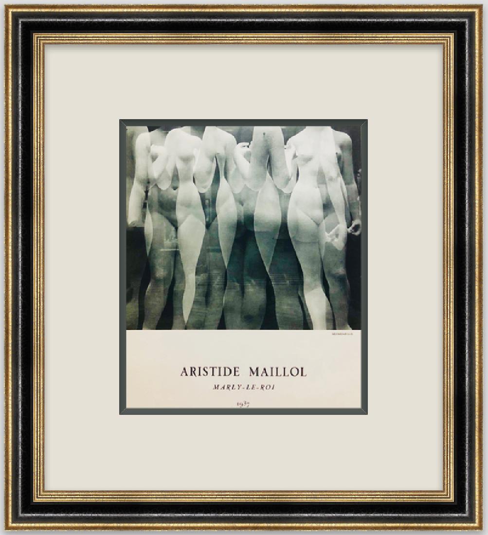 Original Lithograph "Aristide Maillol" by Brassai: FREE SHIPPING TO THE USA! PROFESSIONALLY CUSTOM GALLERY FRAMED! Original Lithograph "Aristide Maillol" by Brassai from Editions de la Revue Verve in Paris, 1937 . The dimensions are approx. -15 x 11 i