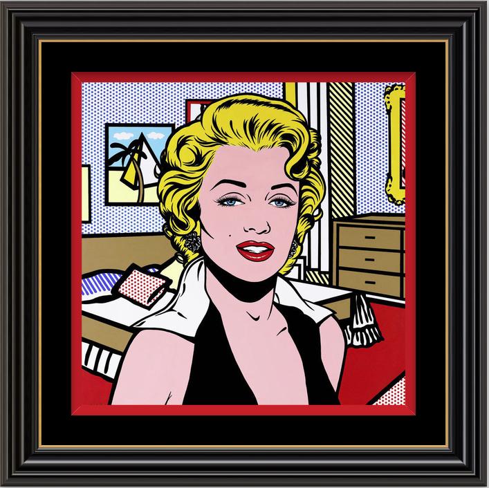 Comic Pop Art Silk Poster by Roy Lichtenstein: Artist: Roy Lichtenstein Comic Art Silk Poster 20 X 20 . Roy Lichtenstein was born in 1923, in New York City. In 1939 he studied under Reginald Marsh at the Art Students League in New York, and the fo