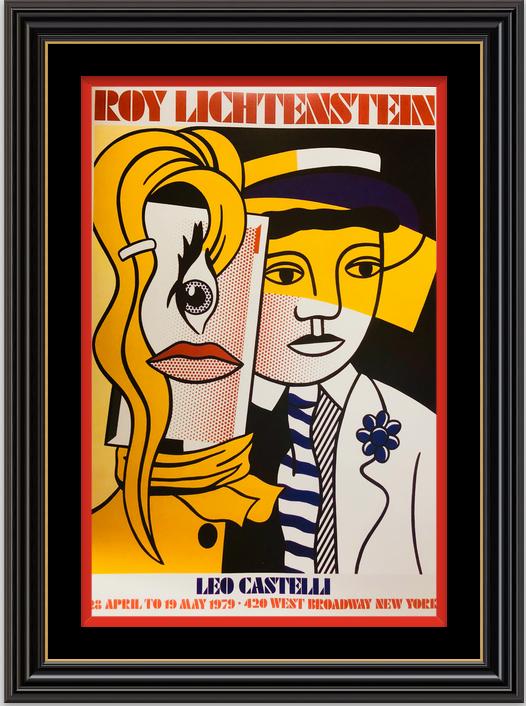 STEPPING OUT by ROY LICHTENSTEIN: Artist: RARE EXHIBITION POSTER 1979 STEPPING OUT by ROY LICHTENSTEIN GALLERY LEO CASTELLI. Poster 13 X 20. Roy Lichtenstein was born in 1923, in New York City. In 1939 he studied under Reginald Marsh