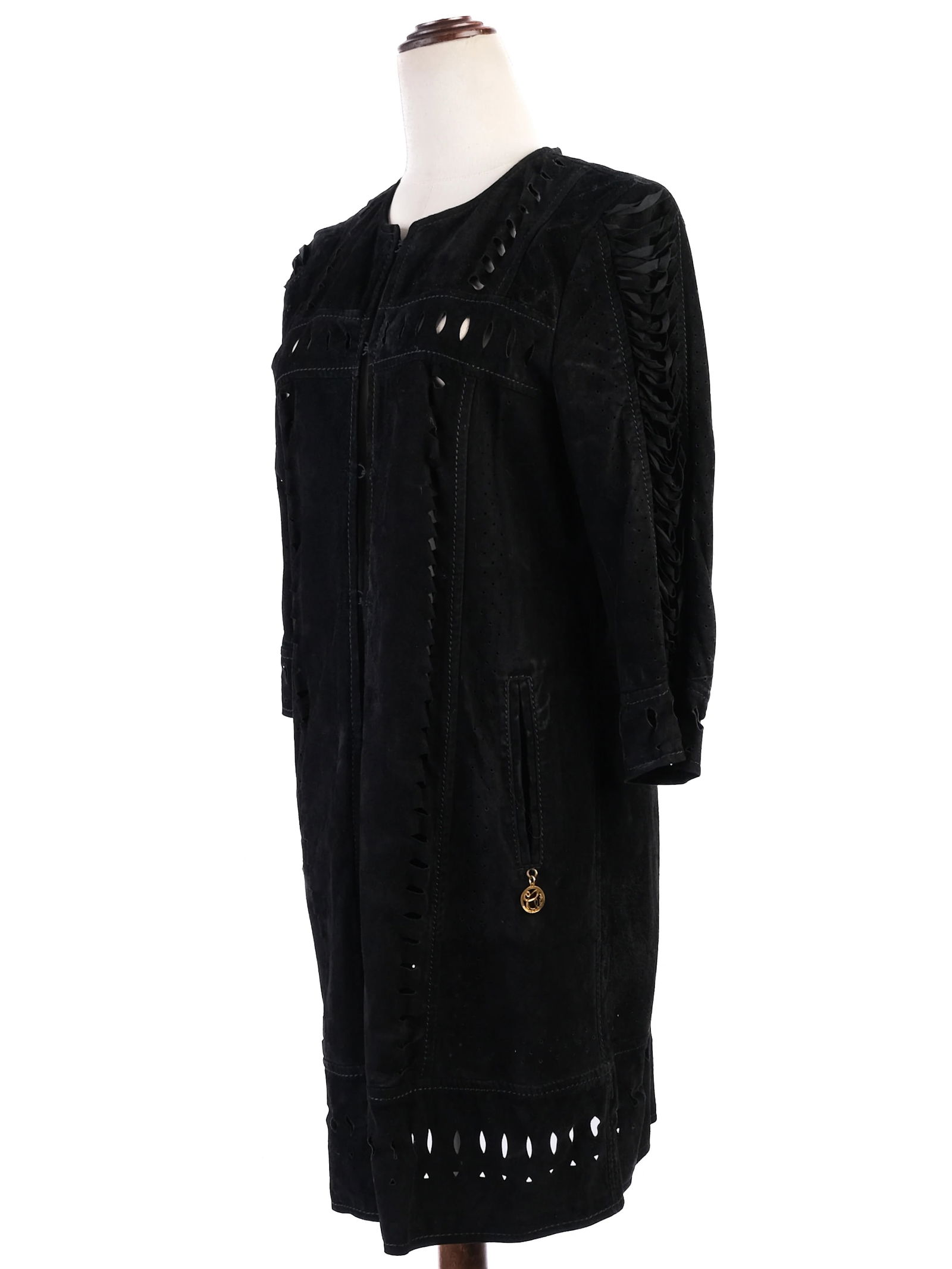 Roberto Cavalli Black Leather Casual Shoes (1 of 7)