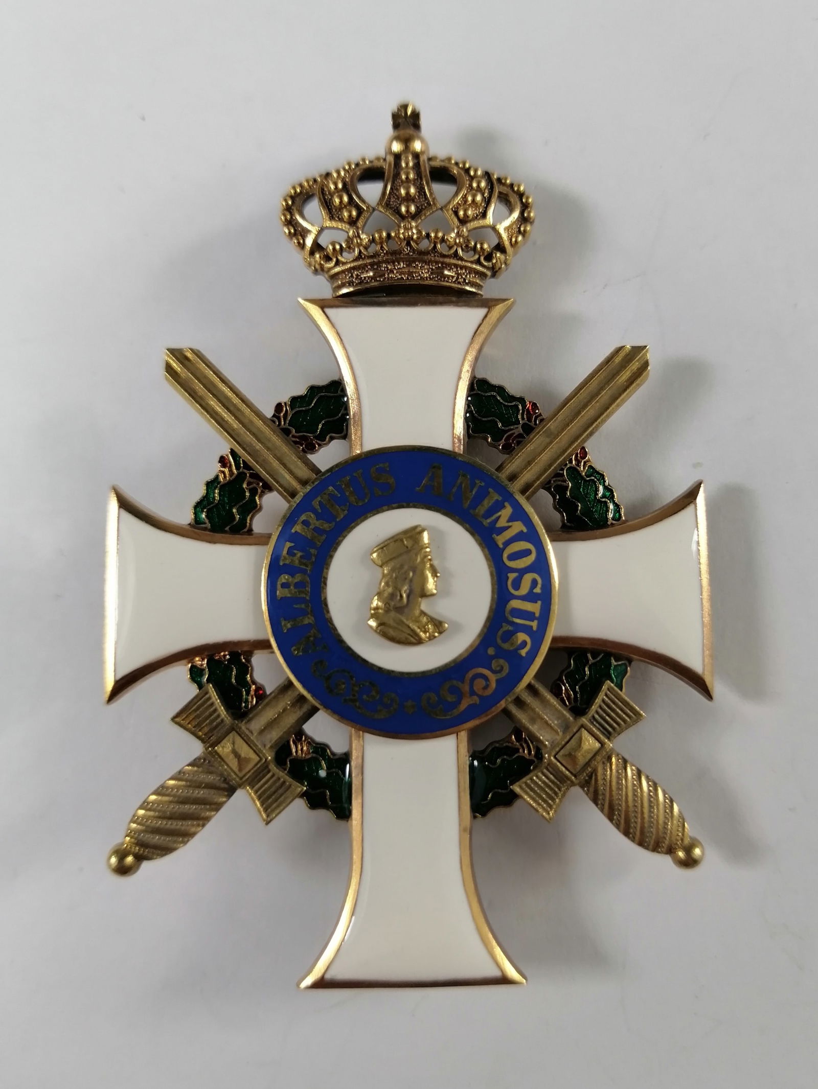 Ｗ帝政ドイツ軍/アンハルト公国＊在郷軍人３連メダルバー（実物） W帝政ドイツ軍/アンハルト公国＊在郷軍人3連メダルバー（実物