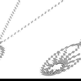 Chopard Happy Sun Diamond & Gold Necklace: Title/Medium: Chopard Happy Sun Necklace Origin/Year: Modern, Circa 2025 Dimensions: Width: 4.8 cm Length: 60 cm Thickness: 0.5 cm Material: 18k white gold Gemstones: